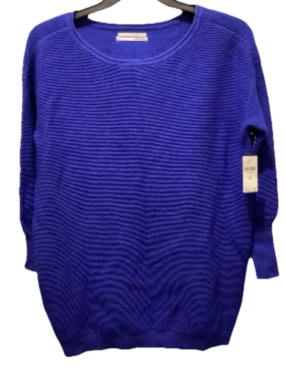 Anthropologie Women’s Ribbed Crew Neck Sweater Sz Sm NWT